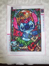 Completed, Unused MOUSE Cross Beads DIAMOND PAINTING - Actual  9-1/2&quot; x ... - £9.57 GBP
