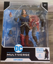 McFarlane Toys DC Multiverse Death Metal Superman Dark Father Build-A-Fi... - $22.99