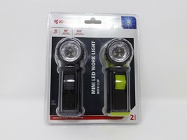 JobSmart Set of 2 Mini LED Work Light w/ Clip - £8.92 GBP