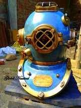 Antique Divers Diving Helmet US Navy Mark V Deep Sea - £824.01 GBP
