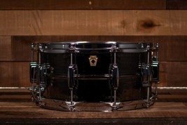 Ludwig 6.5&quot; x 14&quot; Hammered Black Beauty, Imperial Lugs - $999.00