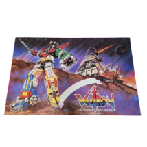 VINTAGE 1984 VOLTRON 3-D STAND UP PUZZLE DOUBLE SIDED 100% COMPLETE 13&quot; ... - $46.55