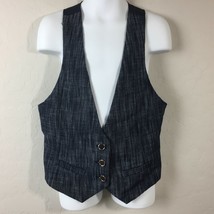 IZ Byer California Boys Blue Lined Vest Adjustable Waist Size M Med Medium - $18.99