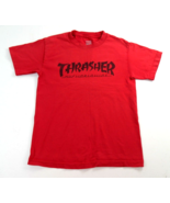  Thrasher Huf Worldwide Asia Stoops 2014 Tour TShirt Back Graphic Red Me... - £31.78 GBP