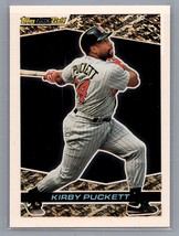 1993 Topps #40 Kirby Puckett Card Black Gold - £1.53 GBP