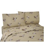 New Blue Ridge Home Fashions Duck Approach Printed 4-Piece King Sheet Set - $135.32 CAD