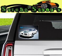 Trans Am Firebird Pontiac white 1970 - 1973 Cool Vinyl Decal X 10 Pack S... - $44.50