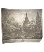 Antique Lithograph by François Boucher &quot;Vue des Environs de Beauvais&quot; - ... - €178,23 EUR