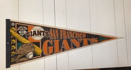 National League San Francisco Giants Bat Ball Glove Pennant Vintage 1990s - $21.22