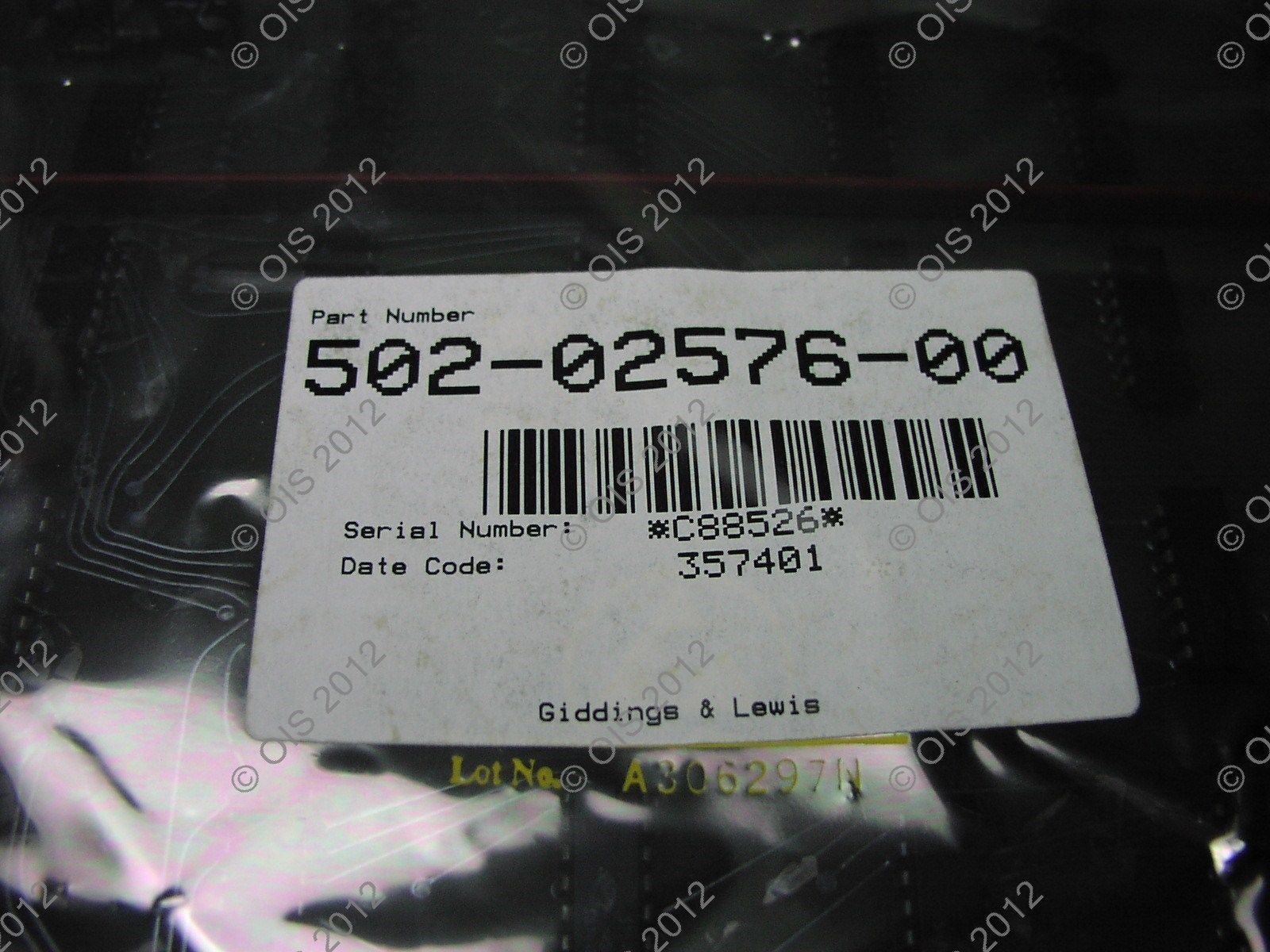 Giddings &amp; Lewis 502-02576-00 Tape Decode PCB 5020257600 New - $249.99