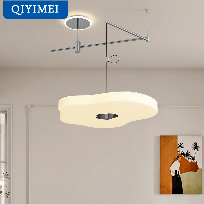 Modern Removable LED Chandelier Light Luxury For Study Living Bedroom Ho... - $81.00+