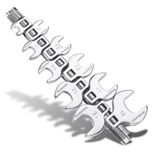WORKPRO 3/8&quot; Drive Crowfoot Wrench Set, 10-Piece Metric Crowfoot Wrench ... - $37.04