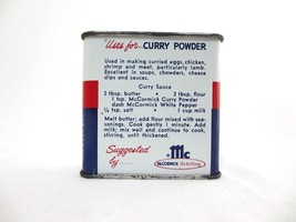Vintage McCormick Curry Powder Tin - £9.39 GBP