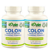 Colon Psyllium Detox Capsules Help Metabolism Immune System Eliminate Toxins – 2 - £37.72 GBP