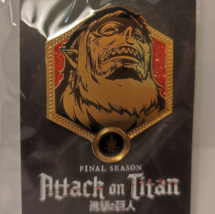 Attack on Titan Zeke Jeager Beast Enamel Pin Official Anime AoT Collectible - £9.16 GBP