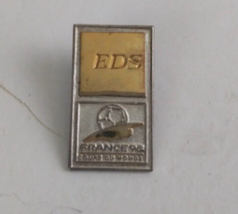 Vintage EDS France 1998 Coupe De Monde Lapel Hat Pin - $7.28