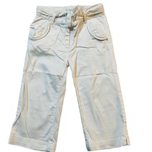 Janie and Jack White Belted Girls Pants 4T - $14.40