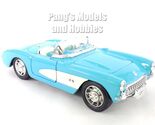 1957 Chevrolet Corvette C1 1/24 Scale Diecast Metal Model - BLUE - $32.66