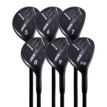 Tall +2&#39;&#39; Senior Mens Rife RX7 Hybrid Irons Set #5-PW Senior Flex Right ... - $399.95