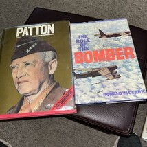 Two WW2 Books Patton &amp; The Role Of The Bomber - £8.56 GBP