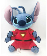 Disney Store Lilo &amp; Stitch Plush Stuffed Toy Red Alien Space Suit 4 Arms... - £23.76 GBP