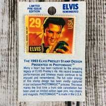 Elvis Presley 1993 Stamp Design Pins Limited Pre Issue Edition Elvis Remembered - £30.72 GBP