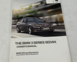 2012 BMW 3 Series Owners Manual Handbook OEM J01B36016 - £21.45 GBP