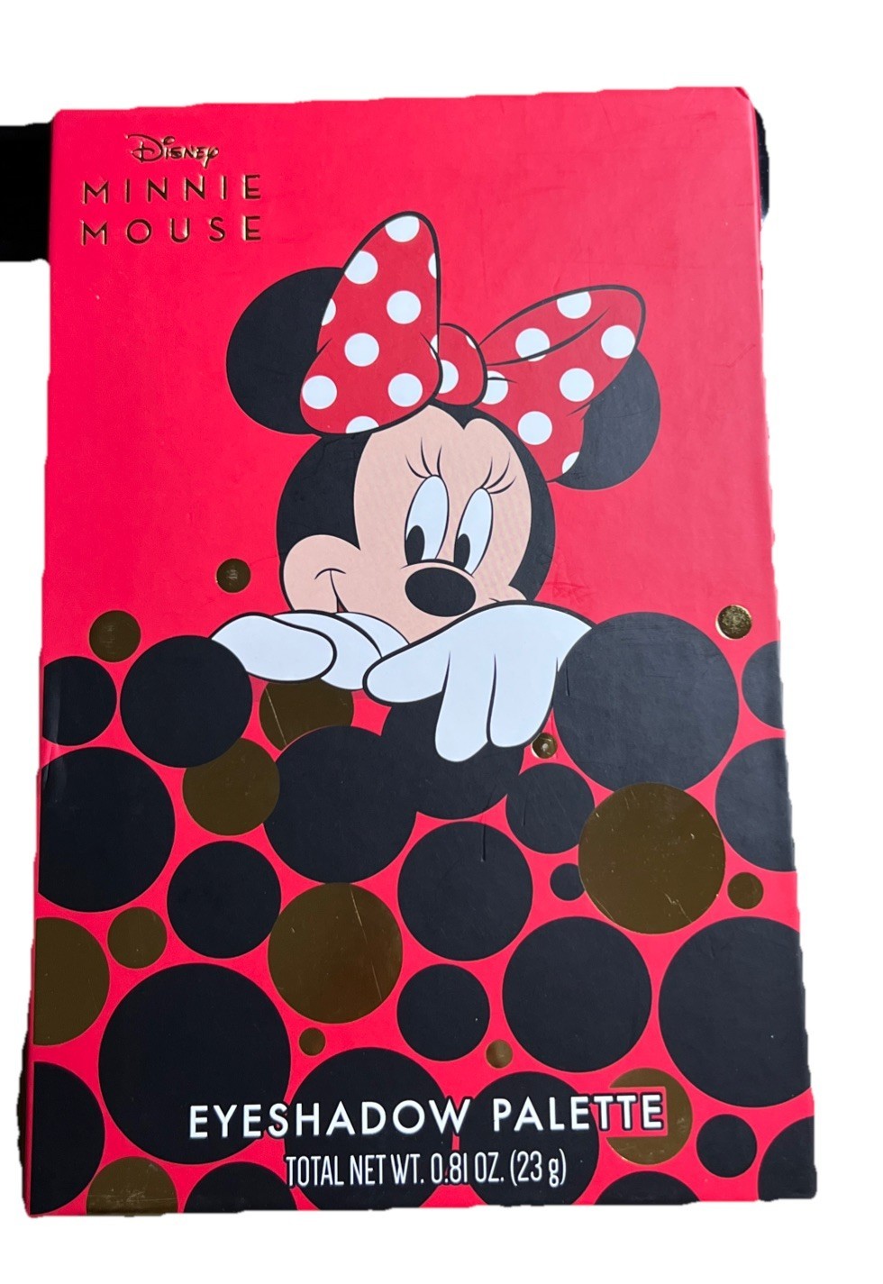 Disney Minnie Mouse 12 Color Eyeshadow Pallet With Mirror Taste Beauty NEW - £16.65 GBP