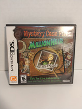 Nintendo DS Mystery Case Files MillionHeir 2008 CIB - £6.49 GBP