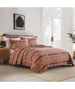 King Size Comforter Set- 100% Cotton (96 * 108 Inch) with 2 Pillow Shams - £114.00 GBP