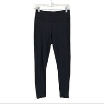 Black Leggings Pants Victoria Secret Sports Size M - £22.15 GBP