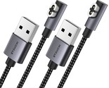 Charging Cable For Shokz Headphones, 2 Packs 4Ft Nylon Braided Usb Magne... - £18.04 GBP
