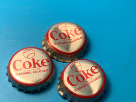 3 Vtg Coca-Cola Bottling Coke AllStars Orioles Brooks&amp; Frank Robinson Soda Caps - £19.99 GBP