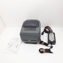 Zebra GX430T Thermal Transfer Label Printer w/ Power supply and USB - £111.09 GBP