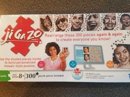 J I GAZO PUZZLE, 300 PUZZLE PIECES INCLUDED - $20.00