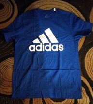 Adidas T-shirt Mens Amplifier Tee Blue  Sz Large (ZZ61) - £13.28 GBP