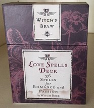 Witch&#39;s Brew Love Spells by Witch Bree Deck Cards Rare  OOP - £254.93 GBP