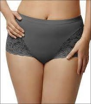 Elila 3311 Stretch Lace Steel Gray Cheeky Panty ~ M-5XL - £27.52 GBP