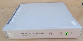 HP 8673H SYNTHESIZED SIGNAL GENERATOR OPERATING MANUAL - £39.95 GBP