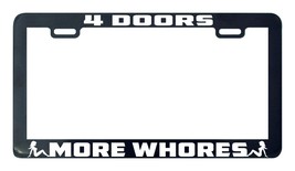 4 Quatre Portes Plus Whores Licence Plaque Cadre Support Tag - $6.26