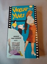 The Violent Years Teenage Theater ED WOOD Mamie Van Doren Leather Gangs VHS - $6.88