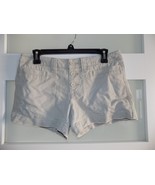 American Eagle Outfitters Khaki Button Front Shorts Size 4 Women&#39;s - $19.00