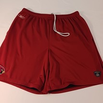 Reebok NFL Arizona Cardinals Practice Men&#39;s Shorts Embroidered Red Size ... - €14,22 EUR
