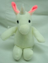 Battat Mini White Unicorn 4&quot; Plush Stuffed Animal Toy - £11.73 GBP