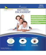 Twin Xl Mattress Protector (8&quot;-11&quot; Depth) With Zippered Waterproof Cover... - €38,58 EUR