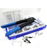 86pc Blind Rivet Nut Threaded Insert Rivet Gun Rivnut Nutsert Riveting K... - $524.91 MXN