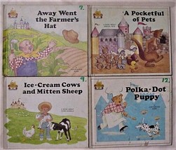 4 Magic Castle Readers 1988 Books Away Went the Farmer&#39;s Hat A Pocketful of Pets - £17.00 GBP