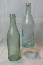 2 Antique Beer Bottles Bauernschmidt &amp; GBS Baltimore Md Crown Top - $29.65
