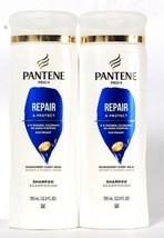 2 Bottles Pantene Pro V 12 Oz Repair &amp; Protect Nourishment Every Wash Shampoo - £20.53 GBP