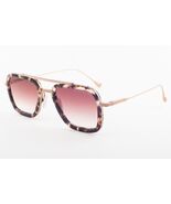 DITA FLIGHT 7806 R ROS TRT Shiny Black Rose Gold / Brown Grad Sunglasses... - $369.55